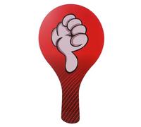 Luxshiny Handheld Classroom Voting Paddles Thumbs Up Thumbs Down Plastic Green Red Boards for Teacher Judging and Student Feedback