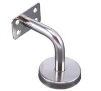 Luxshiny Handrail Bracket Easy to Install Wall Mounted Stainless Steel with Elegant Appearance Stair Banister Support Minimizing the Risk of Slips and Falls for Office Building and Villa