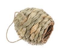Luxshiny Handwoven Room Cage Suitable Maintenance Placement Or and Easy for Grass Hideout like Natural Grass Material with Safety Design Small Animals Squirrels Rats