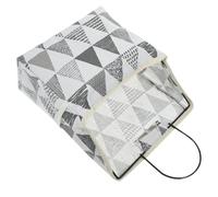 Luxshiny Hanging Storage Bag Cotton Linen Organizing Basket Lightweight and Environmental-friendly Storage Organizer for Kitchen or Front Door Railing