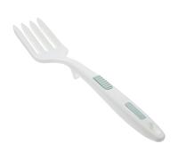 Luxshiny Heat Resistant Silicone Cooking Fork with Long Ergonomic Handle Flexible Kitchen Utensil for Stirring Pasta and Mixing Non Slip Wear Resistant Dinner Fork for Home Restaurant