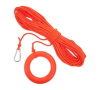 Luxshiny Heavy-duty Water Floating Lifesaving Rope with Hook, High-strength Polyethylene Rescue Line for Boating and Fishing Safety, Versatile Use in Water Rescue Scenarios