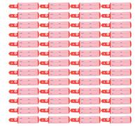 Luxshiny Id Waterproof, Red and for PVC Patients Patient Wristbands Hospital 100pcs Information Recognition Bracelets, Adjustable Nursing and Hospital Use