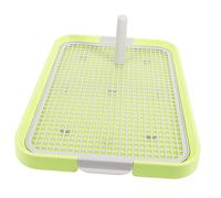 Luxshiny Indoor Slip Dog Toilet for Small to Medium Dogs Easy Clean Puppy Potty Training Tray with Mesh Design for Home and Office Use Portable and Convenient