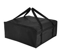 Luxshiny Insulated Food Carrier Bag Jumbo Thermal Pizza Carrier with Zipper Closure Spacious Design for Takeaway Catering Reinforced Handle for for Picnics