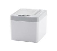 Luxshiny Intelligent Toothpick Box Toothpick Storage Holder Simple and Generous Appearance Abs Material Infrared Sensing Technology Practical Design Battery Powered for Family and Hotel Use