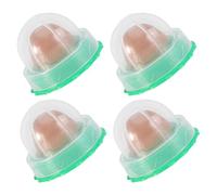 Luxshiny Interactive Catnip Candy Ball Set 4Pcs for Kittens Edible Wall Mounted Lickable Cat Treats with Protective Cover for Training and Pet Care