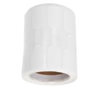 Luxshiny Jewelry Price Tags Self Adhesive Kraft Paper Rectangular Labels 500Pcs for Rings Bracelets Necklaces Retail Price Display and Handwritten Use