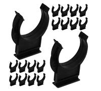 Luxshiny Kitchen Leg Clips Corner Clip Design 50pcs Cleaning Efficiency and Resists Damage for Cabinet Toe Kick Furniture Legs for Kitchen Setups