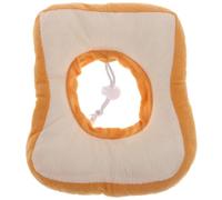 Luxshiny Kitten Collar Pet Cat Collar Bread Shape Cotton Easy to Wear Does Not Affect Eating Sleeping Playing for Cat