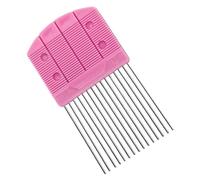 Luxshiny Large Paper Quilling Tool High Elastic Comb Teeth Flexible Plastic Design Portable Pink Paper Rolling Knitting Machine