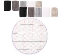 Luxshiny Latch Hook Yarn for Rug Making DIY Set, Assorted Colour Yarn with User-Friendly Material and Seamless Precise Stitches, for Crocheting Carpets and Home Rug Crafts