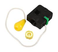 Luxshiny Life Jacket Bobbin Replacement Plastic, for 33g/24g Co2 Cylinder, Manual Inflator Switch Quick Inflation, Water Sports and Aquatic Activities