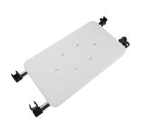 Luxshiny Lightweight Walker Seat for Seniors with Efficient Drainage and Perforated Aluminum Alloy Plastic Board, Flipdown Design for Shower or Bathtub Settings, Non-Slip Textured Surface