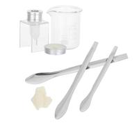 Luxshiny Lipstick Maker Kit with Silicone Mold and Spoons, Plastic Repair Tools for DIY Lip Gloss Making, Designed for Beginners and Beauty Enthusiasts, Great for Crafting the Go