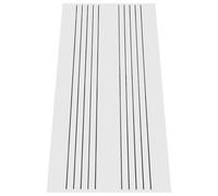 Luxshiny Magnetic Dry Erase Music Staff Whiteboard Flexible Rubber Rectangular Sleek Minimalist Design for Classroom and Office Use by Students and Music Teachers