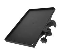 Luxshiny Microphone Stand Holder Tray for Live Streaming Setup with Stable Construction and Sl ppearance, Compatible with 2.5 Cm Tube Clamping Diameter, Built to Last with Plastic