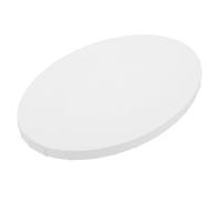 Luxshiny Mini Canvases Oval Canvas Frame for Painting Beginners Suitable for Watercolour and Oil Painting 20X30Cm for Home and Studio