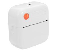 Luxshiny Mini Thermal Label Printer Wireless-enabled Portable Handheld Printer with Data Cable, Abs Material Compact Design for Students Home and Travel Use