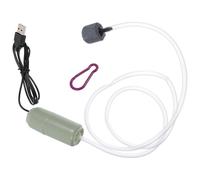Luxshiny Mini USB Oxygen Air Pump for Fish Tank Aquarium, Small Portable with Hook Accessory, Pump for Aquarium Aeration and Fish Breeding Random Color