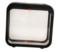 Luxshiny Miniature Desktop Fish Tank Light, Ecological Landscape Box, Removable Black Aquarium Breeding Box Suitable for Home and Office