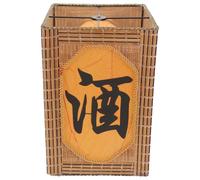 Luxshiny Modern Bamboo Lampshade for Hanging Lamp with Woven Design, Practical and Convenient Decorative Lamp Cover for Home and Wedding Decor