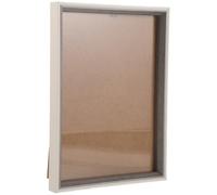 Luxshiny Modern Resin A4 Tabletop Photo Frame with Sturdy Support and Easy Photo Changing, Lightweight Vintage Style Display for Home and Office