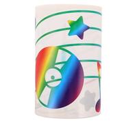 Luxshiny Music Themed Bulletin Board Border with Rainbow Gradient and Musical Notes, Copper Plate Self-Adhesive, Easy Removal and Repositionable for Classroom and Office Decor