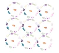 Luxshiny Natural Fluorite Crystal Chunks Decorative Gravel Natural Beauty Drainage Improvement Stone 200g/pack Home Decor for Turtle Habitats and Patios