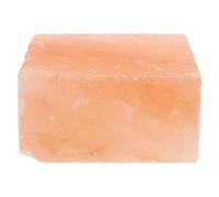 Luxshiny Natural Mineral Rich Salt Brick for Goats and Sheep with Hanging Rope, 4x4x2 Inch Himalayan Salt Lick Block to Animal Production and Promote Robust Body Condition in Pasture Or