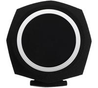 Luxshiny Noise Cancelling Sponge Acoustic Microphone Cover Black Sponge Mic Protector for Human Voice Recording Indoor Use Portable Design and Strong Adaptability