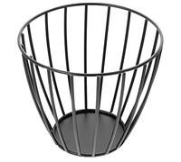 Luxshiny Norse Decor Metal Wire Egg Basket Chicken Egg Holder Wire Gathering Basket Fresh Eggs Storage Basket Container for Fruits Vegetables Sundries Black Vegetable Container