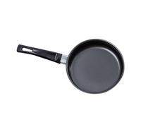 Luxshiny Omelet Pan Non-Stick Iron 16cm Single Handle Even Heat Distribution Mini Pan for Friends Who to Cook on Gas and Induction Hobs