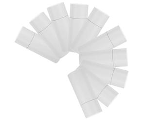 Luxshiny Paper Cylinder Box 10Pcs Kraft Paperboard Tubes for Tea and Essential Oil Storage with Lids, for Birthday Party Supplies and Craft Packaging