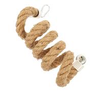 Luxshiny Parrot Climbing Rope Toy and Hanging Bird Rope with Cotton Material, 1 Meter, Spiral Stand for Small to Large Parrots, Suitable for Bird Cages and Perches
