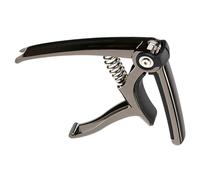 Luxshiny Partial Capo and Ergonomic Handle Design Black Metal with Easy to Clip Mechanism Stylish Musical Accessory for Guitar and Ukulele for Musicians