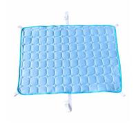 Luxshiny Pet Cooling Mat for Dogs Medium Size, Breathable Summer Ice Pad Adjustable Strap, Non-toxic Cooling Cushion for Home and Travel
