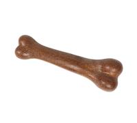 Luxshiny Pet Dog Molar Stick for Puppies and Dogs, Brown Pp Material Chew Designed to Massage Gums and Discomfort, Sturdy Bone-shaped Interactive Training for Healthy Teeth