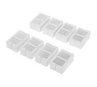 Luxshiny Pet Fountain Replacement Carbon Filters for Cat Water Fountains Activated Filter Cartridge with Mesh Sponge for Hair and Debris Removal Compatible with Automatic Pet Water Feeders