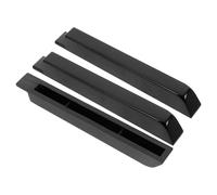 Luxshiny Piano Keytops Replacement for Accurate Pitch 3pcs with Glossy Finish Black Material and Broad Compatibility, for Piano Repair and Restoration in Teaching Environments