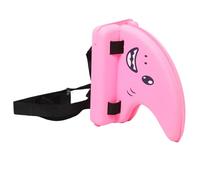 Luxshiny Pink Fish Fin Swimming Float, Kids Back Float, Adjustable Swim Belt, Beginner Swim Trainer, Dual-use Swimming Aid, Lightweight Eva