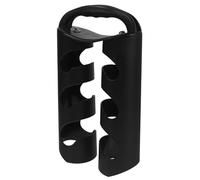 Luxshiny Plastic Dumbbell Stand for Home Gym, Small Space-saving Weight Rack with Reinforced Rotating Support, Dumbbell Holder for Hand Weights and Fitness Accessories