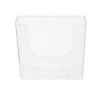 Luxshiny Plastic Hanging Wall File Holder Brochures Holder Hole Shape Modern Design Fashion Look Simple Design Organizing Documents Classification for Office Use