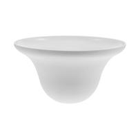 Luxshiny Plastic Lampshade Desk Lamp Shade 7.47x7.47x3.93in Hat-Shaped White Pp Plastic Material Easy to Clean Simple Installation Creative Design for Bedrooms and Studies