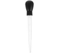 Luxshiny Plastic Turkey Baster for Barbecue with Sauce Injector, Black Kitchen Meat Basting Tool for Marinade and Oil Drip, Reusable Bbq Spice Baster for Grilling and Roasting