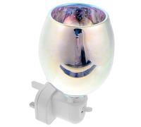 Luxshiny Plug In Electric Melt Burner Electric Wax Melt Burner 3D Colorful Wax Melting Lamp Home Decor, Room Decor, Bedroom Accessories & Office Accessories(UK Plug, 230V)