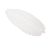 Luxshiny Plume Glass Pendant Replacement for Ceiling Light Fixtures, Modern Minimalist Elegant Drop Shape with Easy Maintenance and Dust Removal, for Home and Living Room