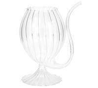 Luxshiny Port Sippers Sipping Straw Glasses Vampire Cup with Built- in 300ml Vampire Wine Port Sippers Red Wine Clear Cup Beverage Goblets for Halloween Parties Bars Restaurants