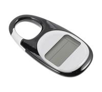 Luxshiny Portable 3d Pedometer Step Counter for Walking and Climbing with Full Screen Display and Lightweight Abs Design, Professional Walking Counter Suitable for Outdoor Hiking