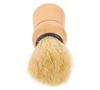 Luxshiny Portable Beard Brush for Men Wooden Handle for Shaving Routine and Mens Grooming Featuring Natural Bristles for Shave Brush Performance
